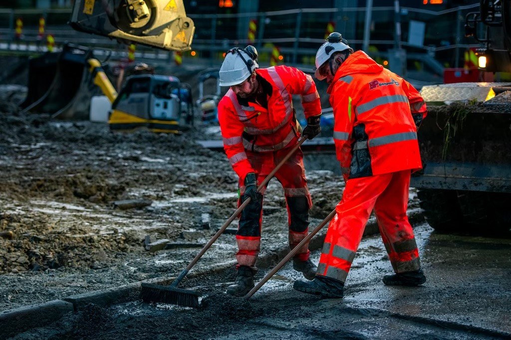 Opplæring og arbeid hos BP Entreprenør
